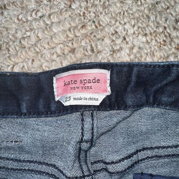 KATE SPADE  Womens Size 25 Stretch Denim Skinny Jeans - Picture 3 of 4